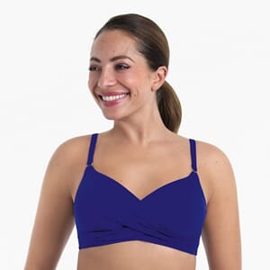 Anita Care bikini top 6504-1 Shiny Basics Blue violet