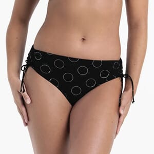 Anita Bottom 8759-0 Silver Pearls Black