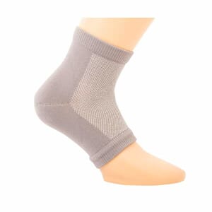 Basisfot Gnagsårsokk Grå str L