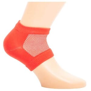 Basisfot Gnagsårsokk Rød str S