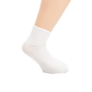 Basisfot Bambussokker Hvit