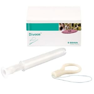Diveen intravaginal kontinenstampong Medium 15 stk