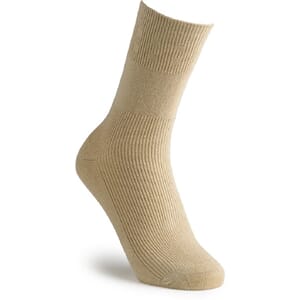 Cosyfeet Extra Roomy Softhold Bomullsokk ( 3 par) Beige