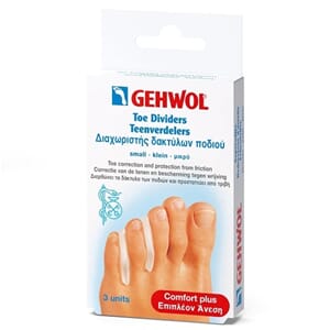 Gehwol Gel Toe Dividers,Liten 3 Stk