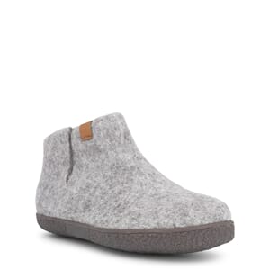 Green Comfort Nepal  Ulltøffel med gummisåle , Lys.Grå