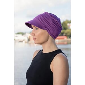 Hodeplagg Softie Cap Plum