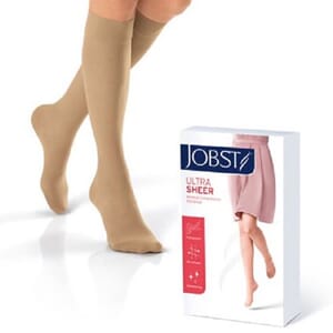 Jobst Ultrasheer 1 Kne Natural Softfit