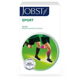 JOBST Sport  Kne  Klasse 1 Grå/Sort