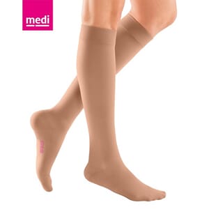 mediven plus  knestrømpe kort  Karamell