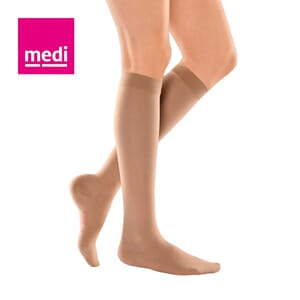 medi travel women Standard knestrømpe Karamell