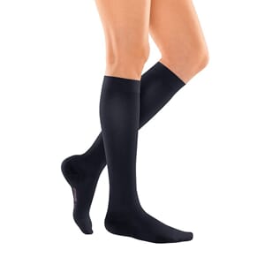 medi travel women Standard knestrømpe Svart
