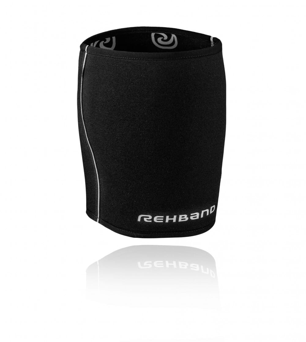 Rehband QD Thigh Support 3mm Black Bandagistene