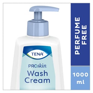 TENA Vaskekrem U/Parfyme Pumpe 1000 Ml