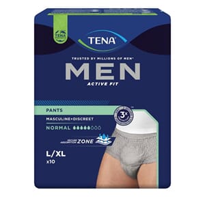 TENA Men ActiveFit Pants Normal grey L/XL